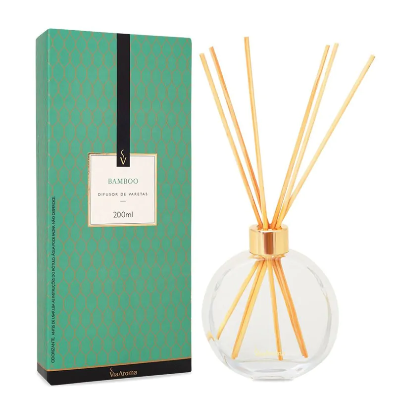 Difusor de Varetas Bamboo Via Aroma – 200ml