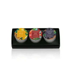 Kit Vela Perfumada Tropicaliza 60g c/ 3und Brasil em Polpa Acqua Aroma