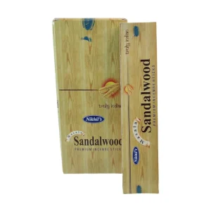 Incenso Nikhil Sandalwood – Harmonia e Bem-Estar