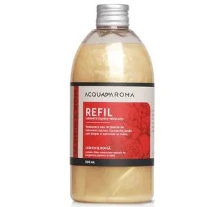 Sabonete Líquido Dia a Dia Refil 500ml Perolado Jasmim e Romã – Acqua Aroma