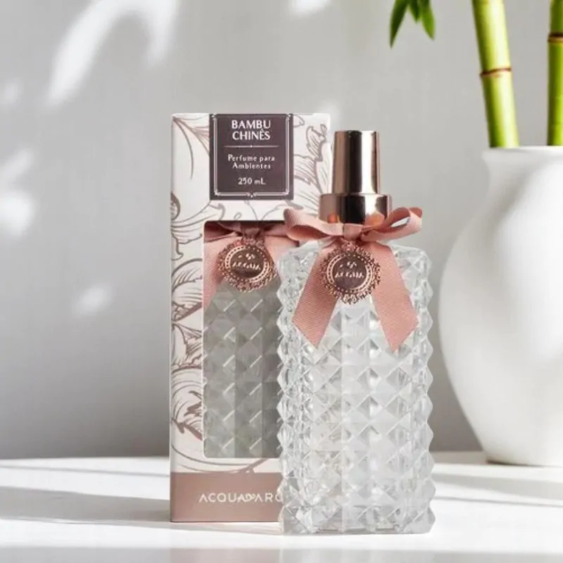 Perfume para Ambientes Clássica 250ml Bambu Chinês Acqua Aroma