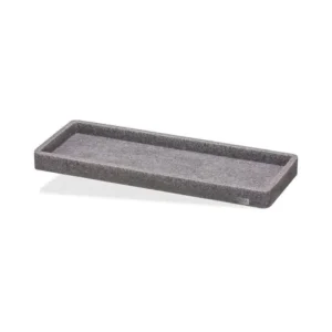 Bandeja Decorativa Acqua Aroma G 28×10,5cm Stone