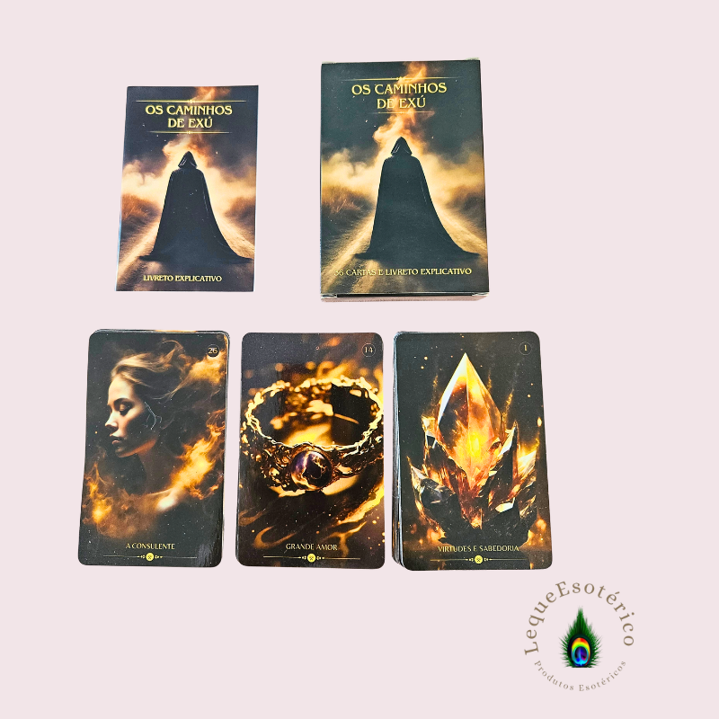 Baralho Os Caminhos de Exú – 36 Cartas + Livreto Explicativo - Image 3