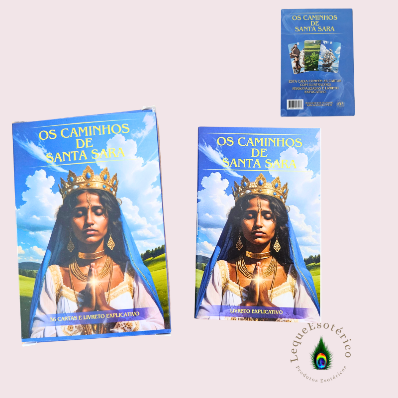 Os Caminhos de Santa Sara – Baralho 36 Cartas + Livreto Explicativo - Image 3