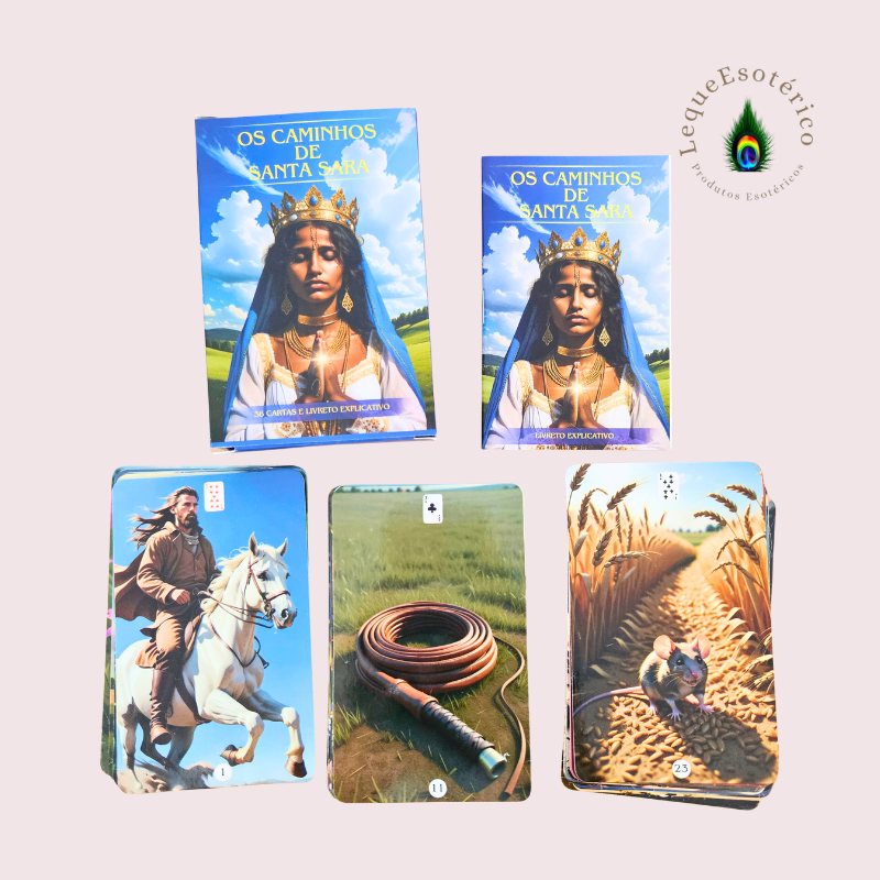 Os Caminhos de Santa Sara – Baralho 36 Cartas + Livreto Explicativo - Image 2