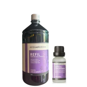 Refil Perfume para Ambientes+Essência Acqua Aroma Lavanda