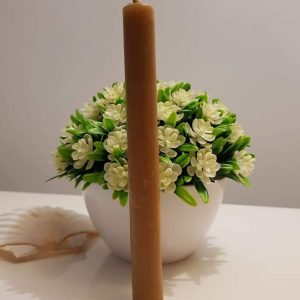 Vela mel 15 cm palito