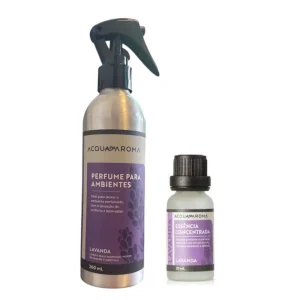 Perfume Ambientes+Essência Concentrada Acqua Aroma Lavanda