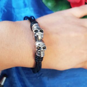 Pulseira caveiras