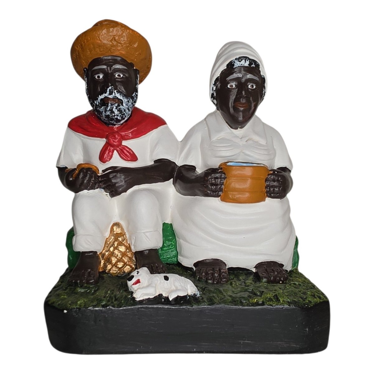 Casal de pretos velhos 20cm - Image 2