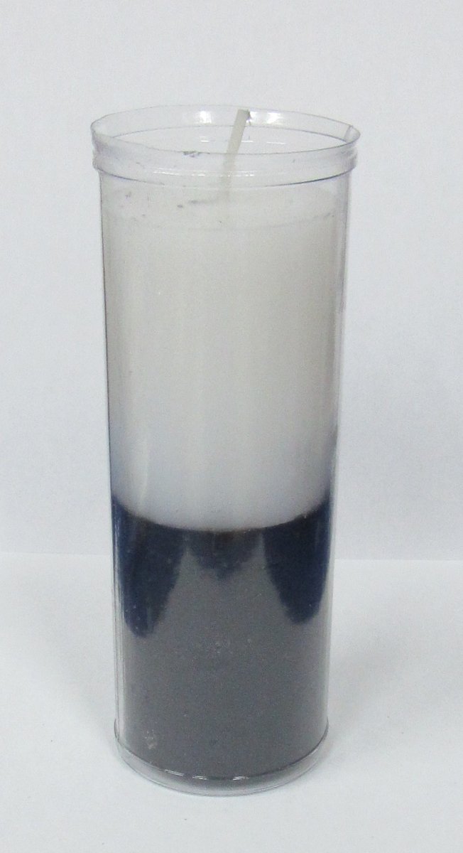 Vela copo Branco/Preto - Image 2
