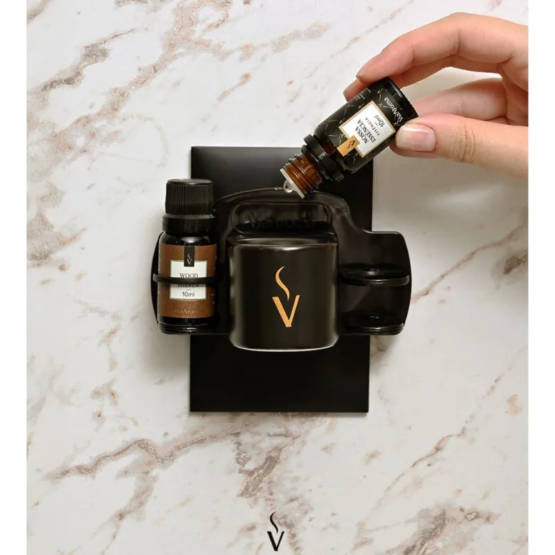 Suporte para Óleos Essenciais e Essências Black – Via Aroma - Image 7