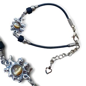Pulseira / Tornozeleira Olho de Gato Gémeos
