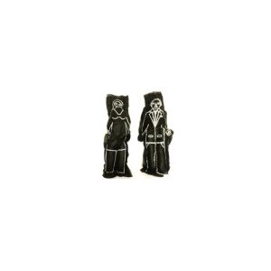 Boneco pano casal preto