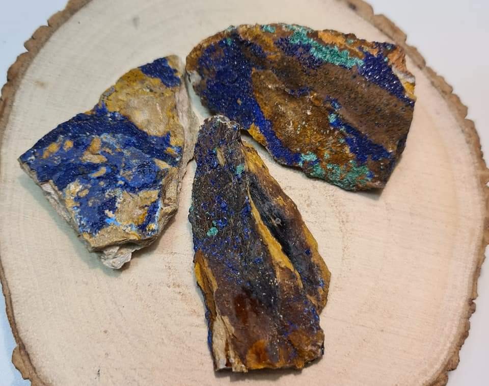 Azurite cristal bruta 3 5 cm - Image 4