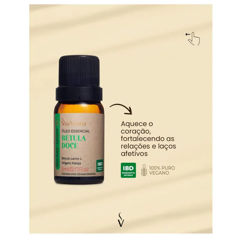 Óleo Essencial Bétula Doce Via Aroma – 5ml - Image 4