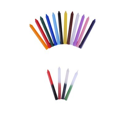 Vela Lisa Ritual Preta 20 cm