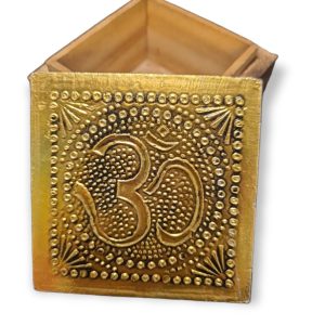 Caixa de Madeira OM 7,5X10X7,5cm