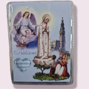 carteira plástico anjo azul