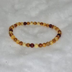 Pulseira de Âmbar elastica