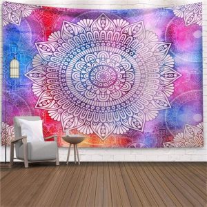 Tapeçaria Poliester Mandala150x200cm
