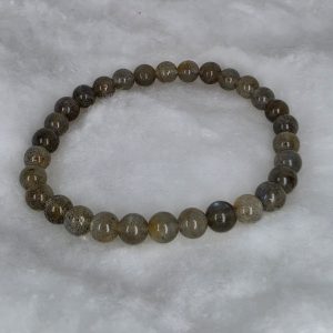Pulseira Labradorite 4 mm – Proteção, Intuição e Equilíbrio Energético