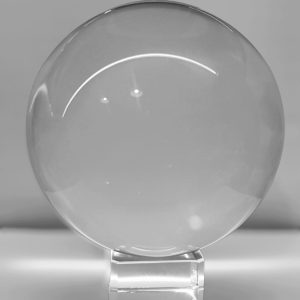 Bola de Cristal 100mm – Vidência, Energia e Decoração Espiritual