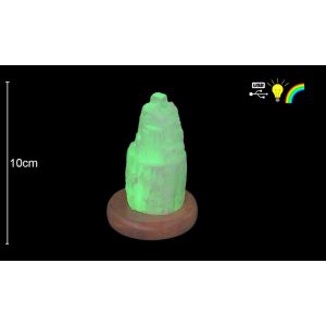 Candeeiro Selenita USB várias cores
