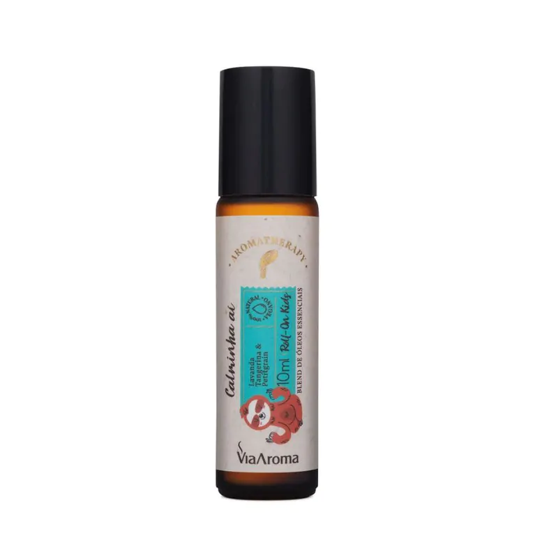 Roll-on de Óleos Essenciais Kids Calminha aí Via Aroma – 10ml - Image 3