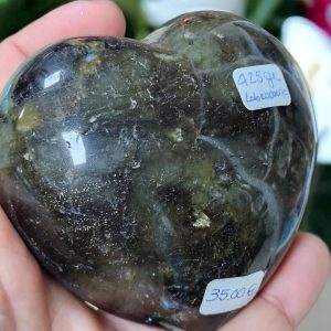 Coração Labradorite 425gr