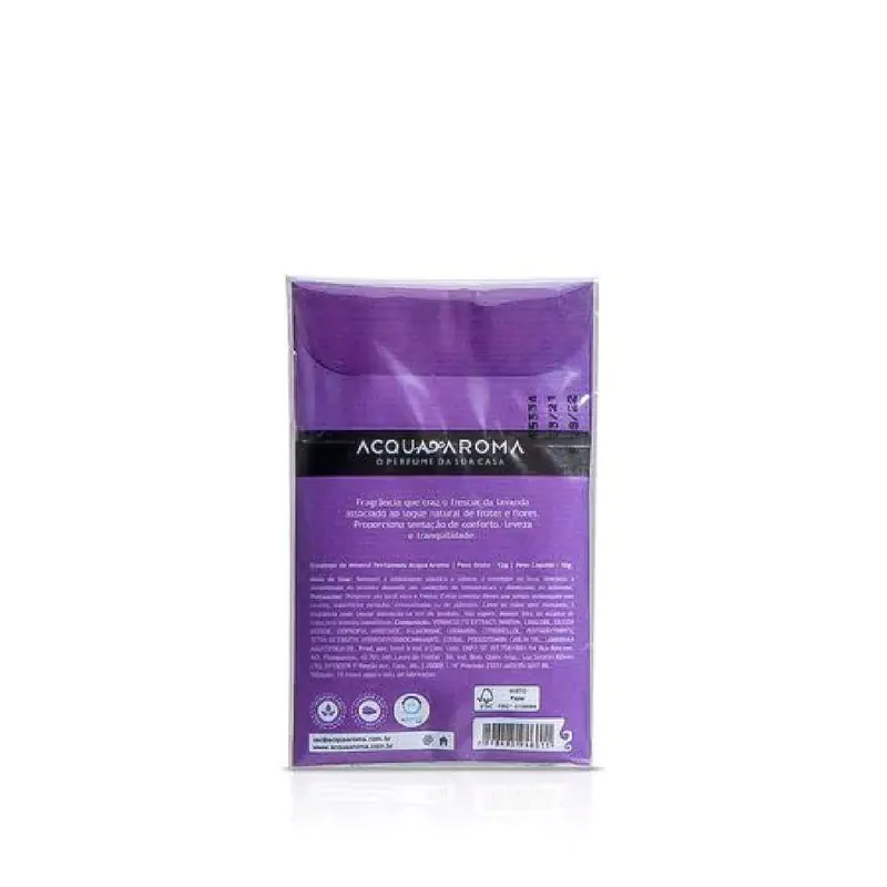 Envelope de Mineral Perfumado Acqua Aroma 12gr Lavanda - Image 3