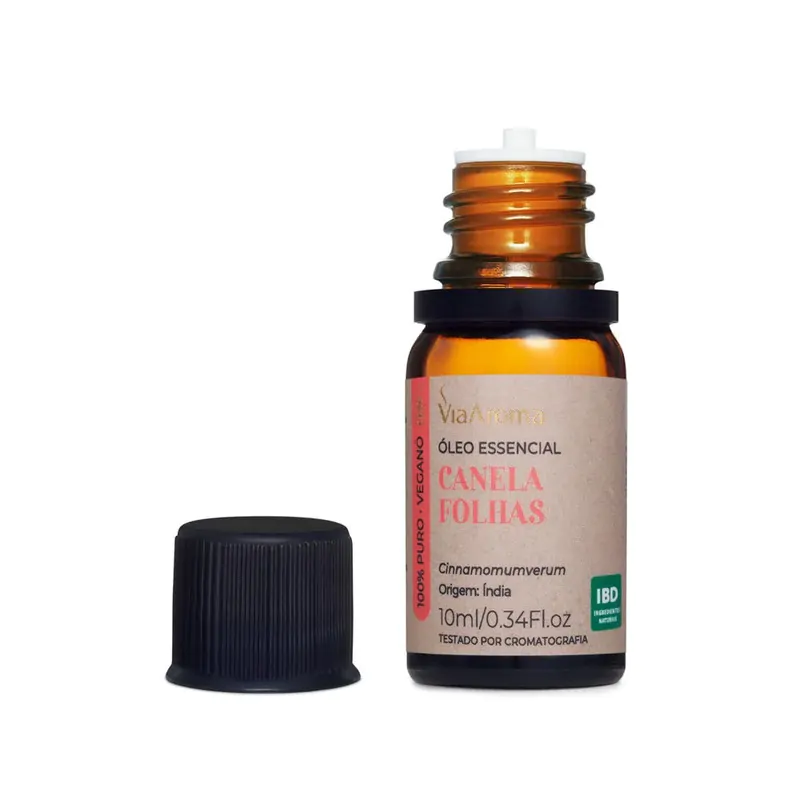 Óleo Essencial Canela Folhas Via Aroma – 10ml - Image 3