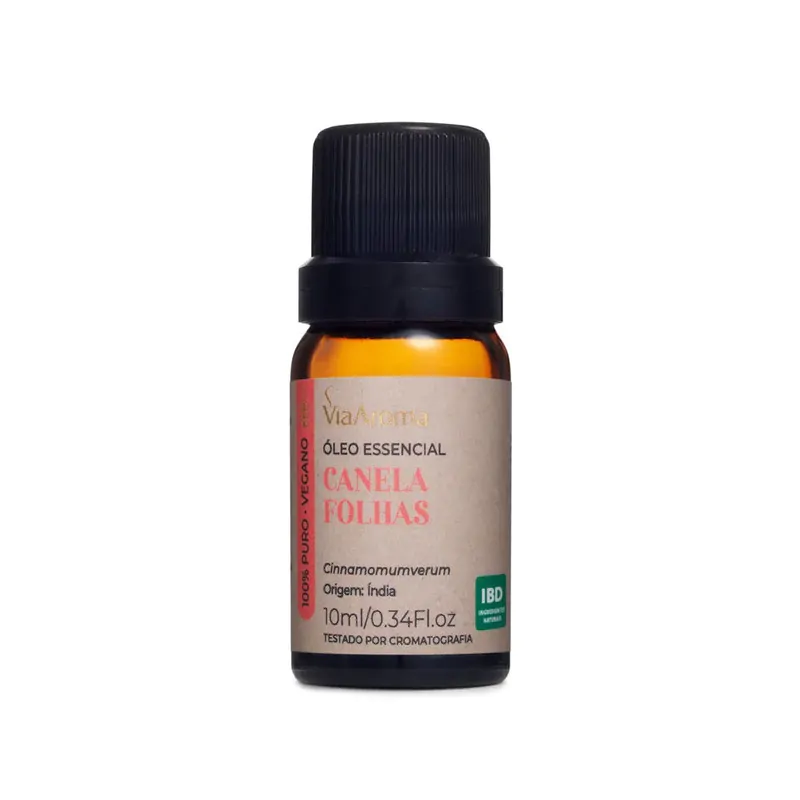 Óleo Essencial Canela Folhas Via Aroma – 10ml - Image 2