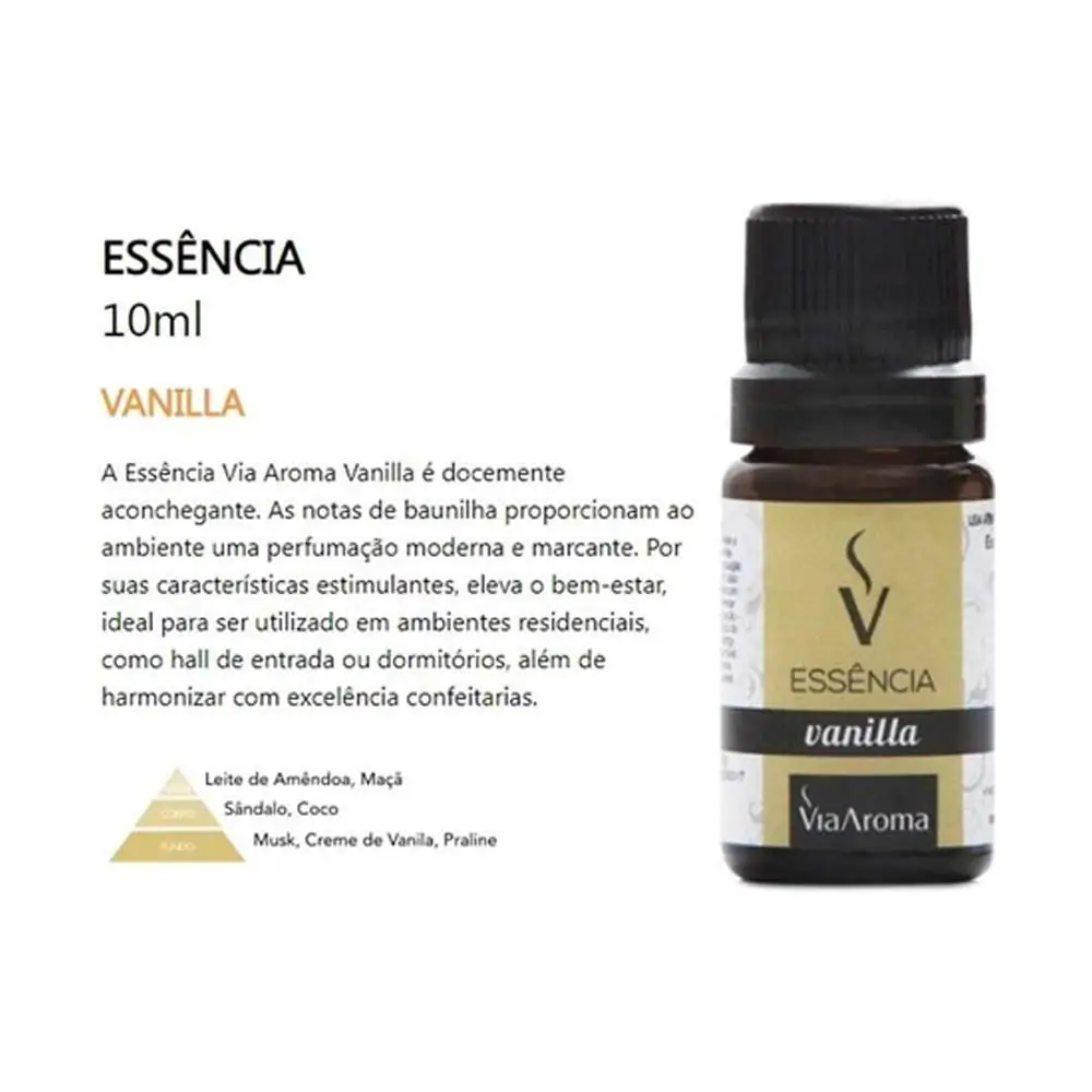 Aromatizador Standard com Essência Vanilla 10ml - Image 3