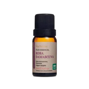 Óleo Essencial Rosa Damascena 100% PURO Via Aroma – 3ml