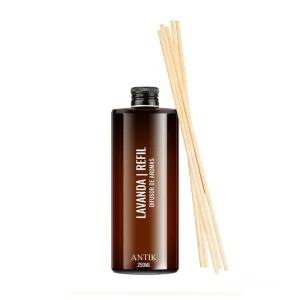 Refil de Difusor Antik – 250ML – lavanda + Jogo de Varetas