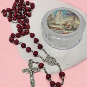 Terço Vermelho Nossa Senhora de Fátima