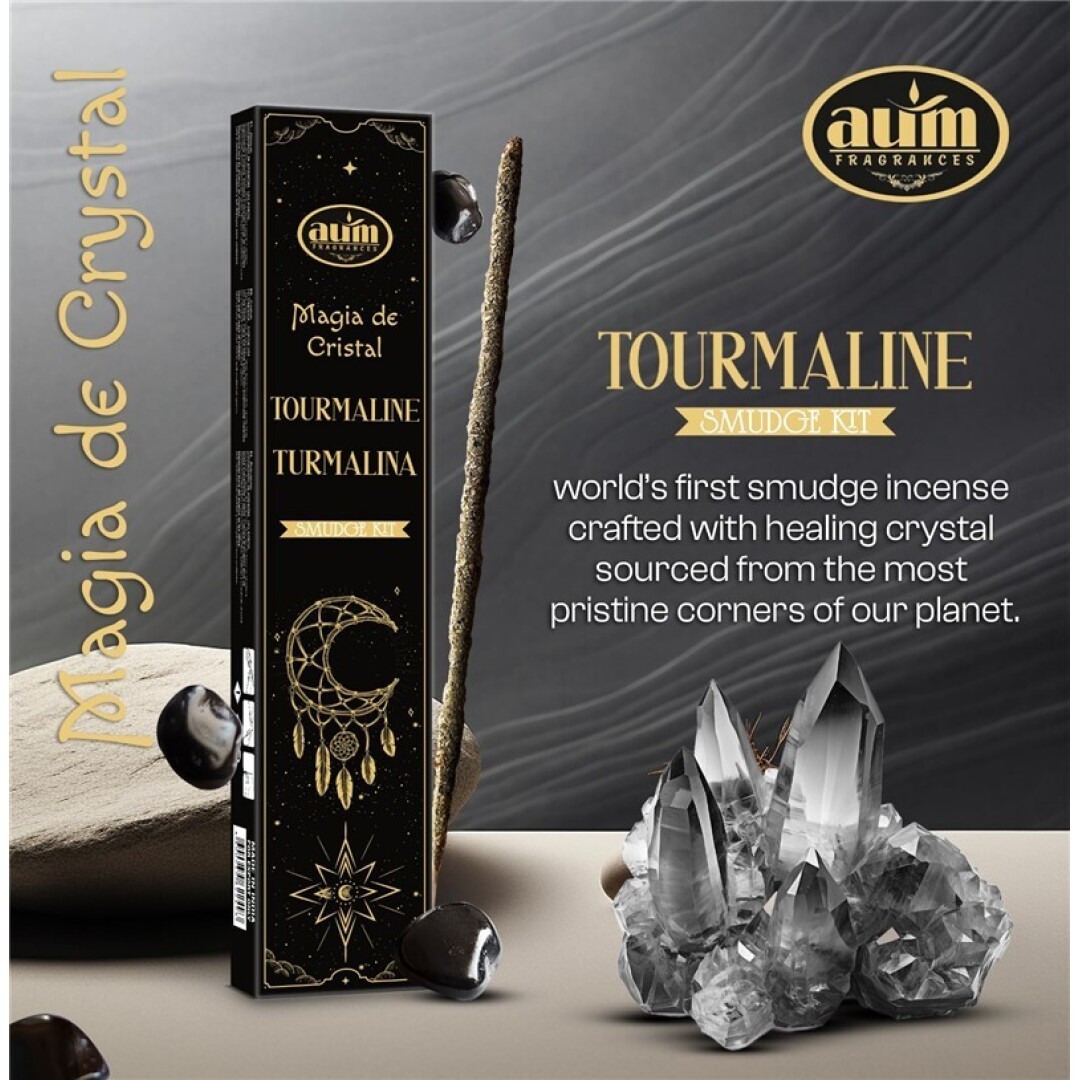 Aum Magia de Cristal 20g+ Cristal Turmalina