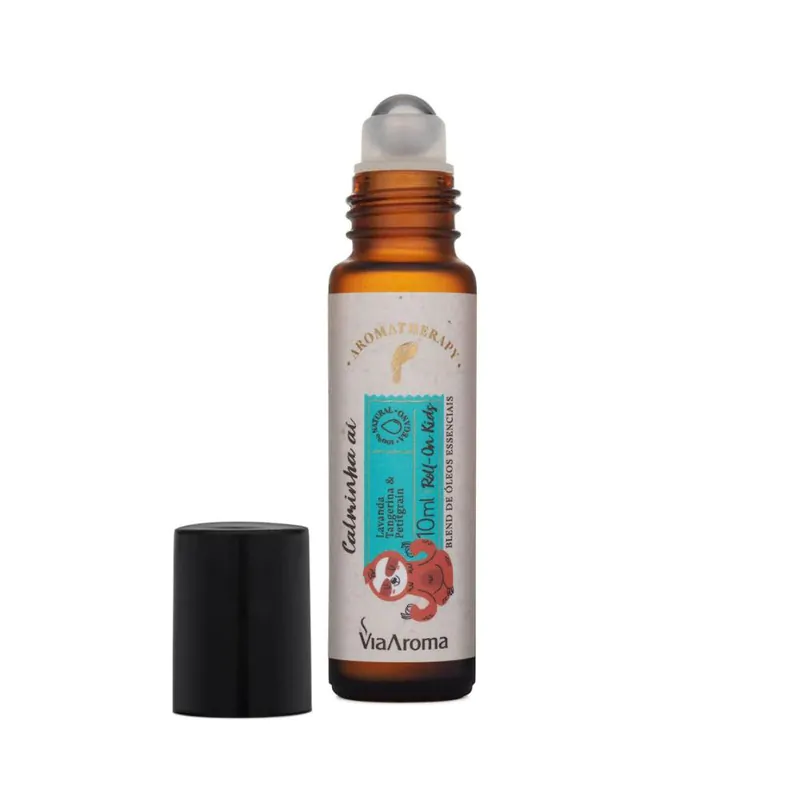 Roll-on de Óleos Essenciais Kids Calminha aí Via Aroma – 10ml - Image 4