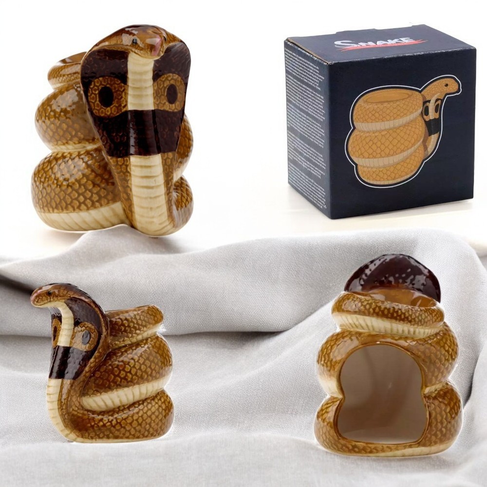 Cobra Queimador de Óleos em Cerâmica com forma - Image 4