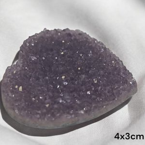 Drusa Ametista Coração 4x3cm