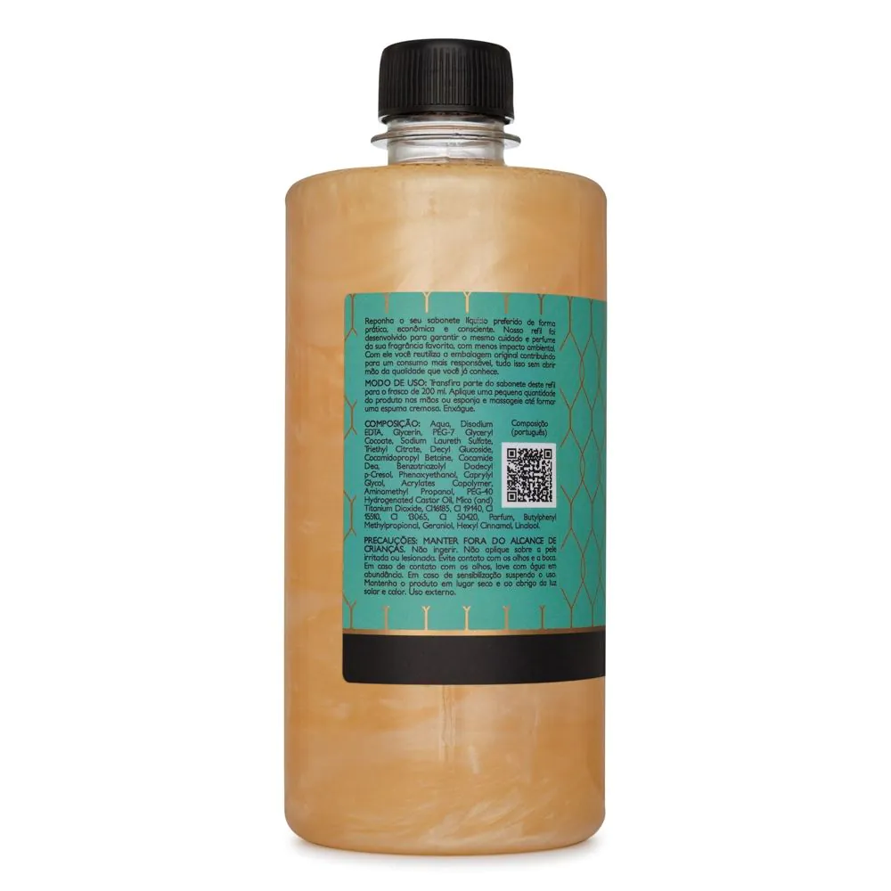 Refil 500ml Sabonete Líq. desod. Clássica Bamboo Fresh- Via Aroma - Image 3