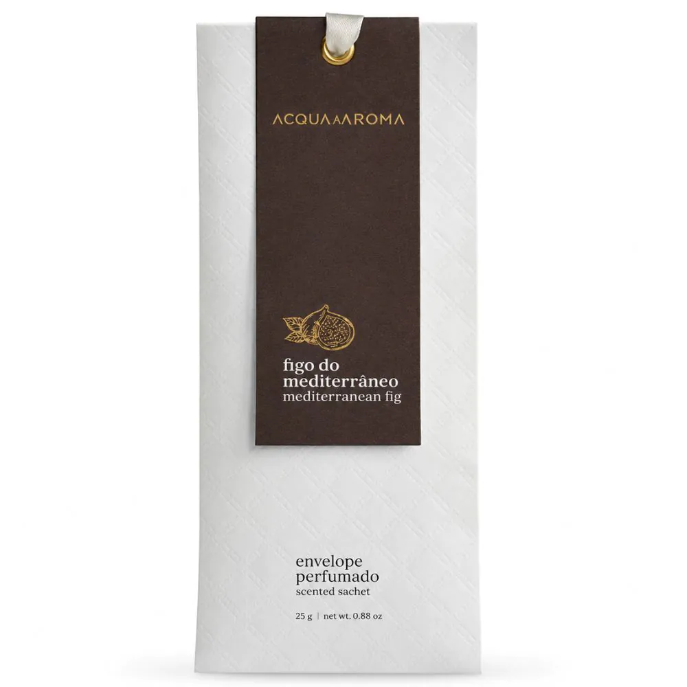 Envelope Perfumado Acqua Aroma Dia a Dia 25g Figo do Mediterrâneo