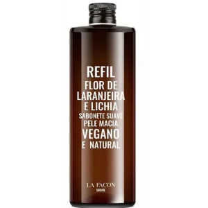 Sabonete Natural Flor De Laranjeira E Lichia – 500ml – La Façon