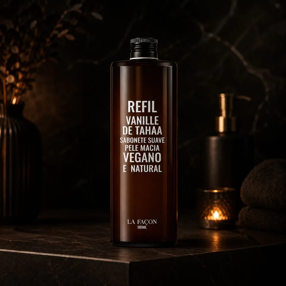 Refil de Sabonete Nutritivo La Façon – 500ml Vanille de Tahaa - Image 4