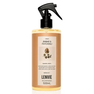Água Perfumada Âmbar & Patchouli – Urban – 500ML – Lenvie