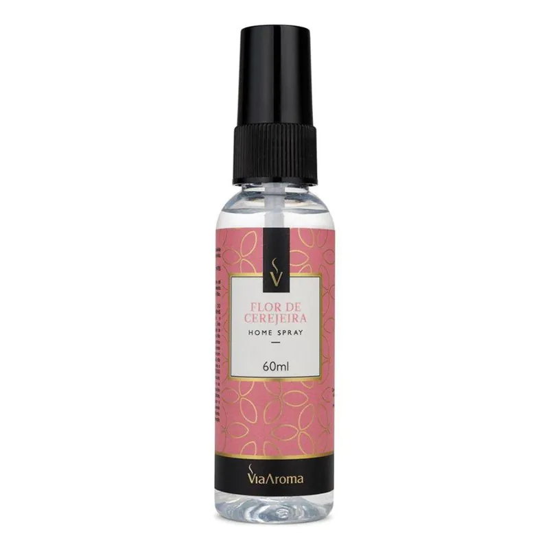 Kit Flor de Cerejeira – Água Perfumada 500ml + Home Spray 60ml – Via Aroma - Image 6