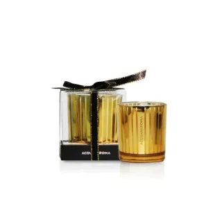 Vela Perfumada Clássica Orquídeas & Caramelo – 160g Acqua Aroma