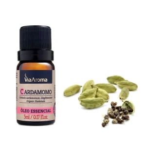 OLEO ESSENCIAL 5ML CARDAMOMO PURO NATURAL