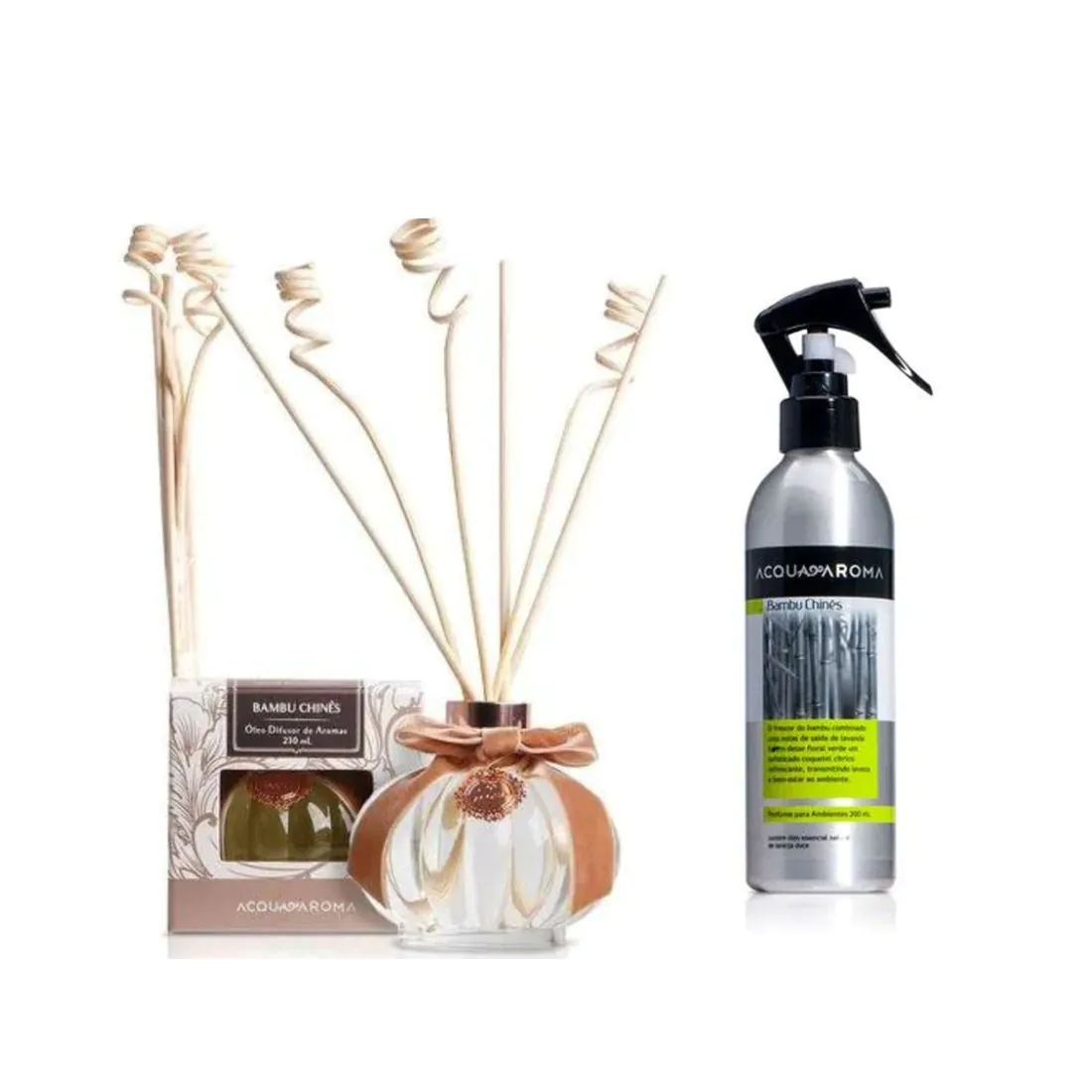 Perfume para Ambientes Acqua Aroma Bambu Chinês + Óleo Difusor de Aromas Bambu Chinês - Image 2